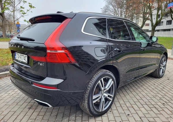 Volvo XC 60 cena 144900 przebieg: 66893, rok produkcji 2019 z Warszawa małe 781